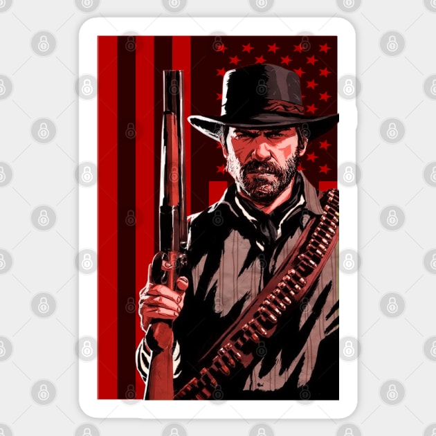 Red Dead Redemption 2 Sticker by rahalarts